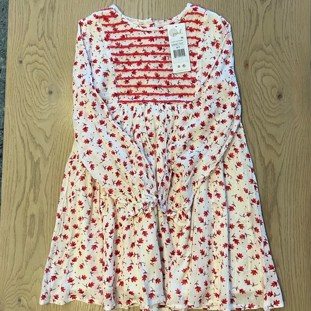 NEW! Little girls PEEK dress
